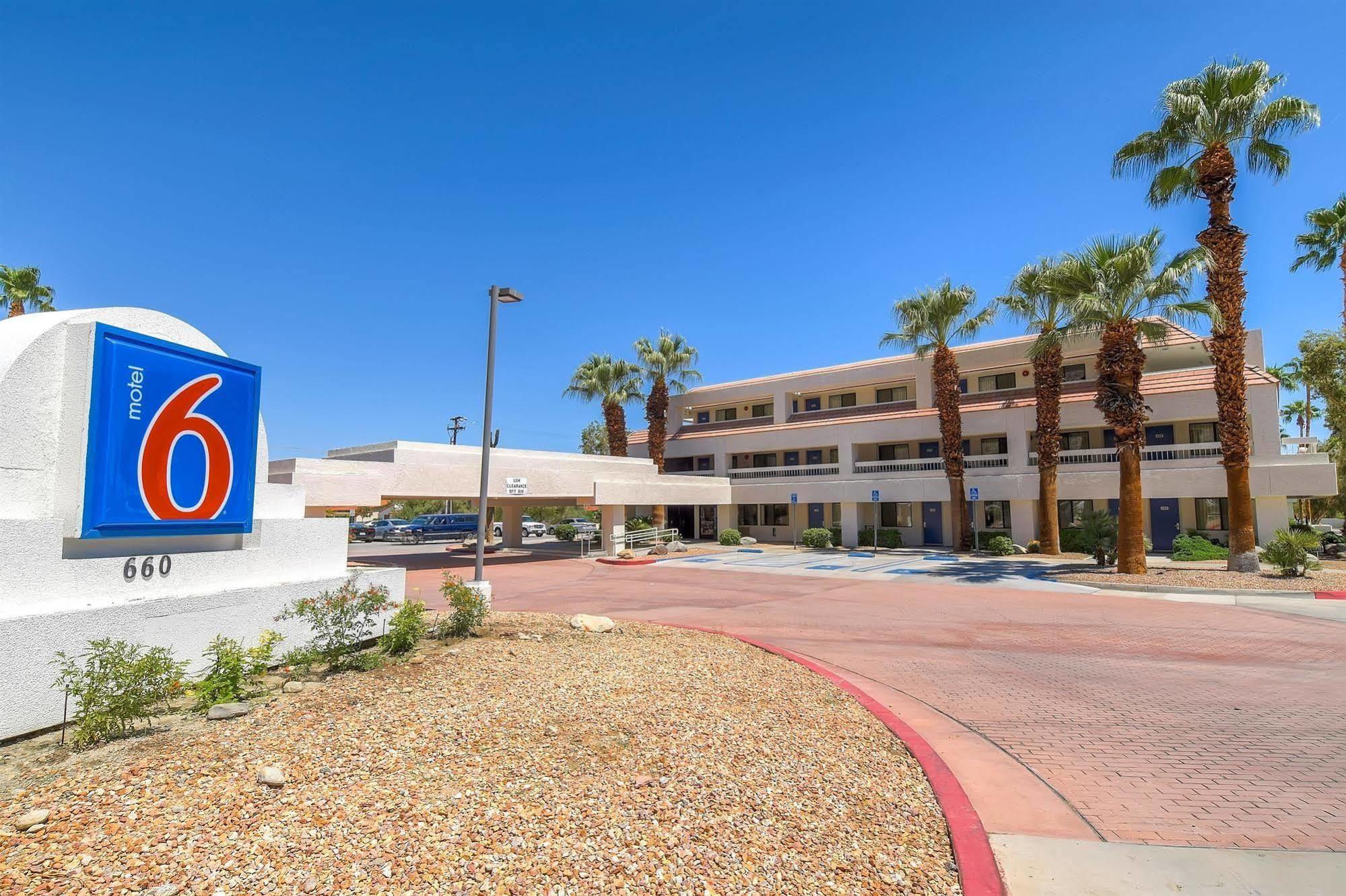 Motel 6-Palm Springs, Ca - Downtown Eksteriør billede